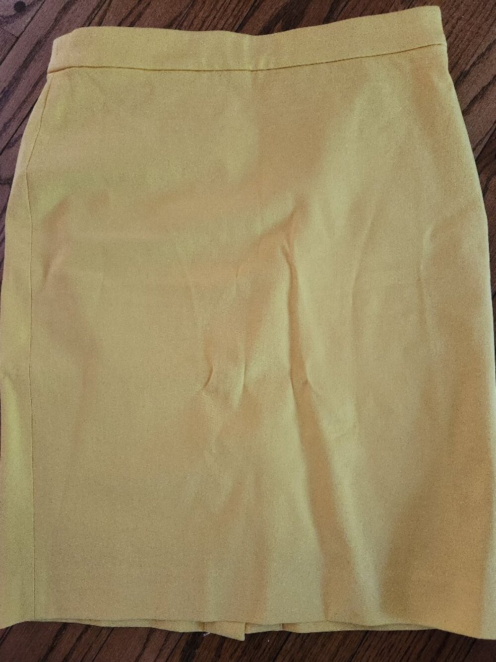 J Crew Yellow Pencil Skirt